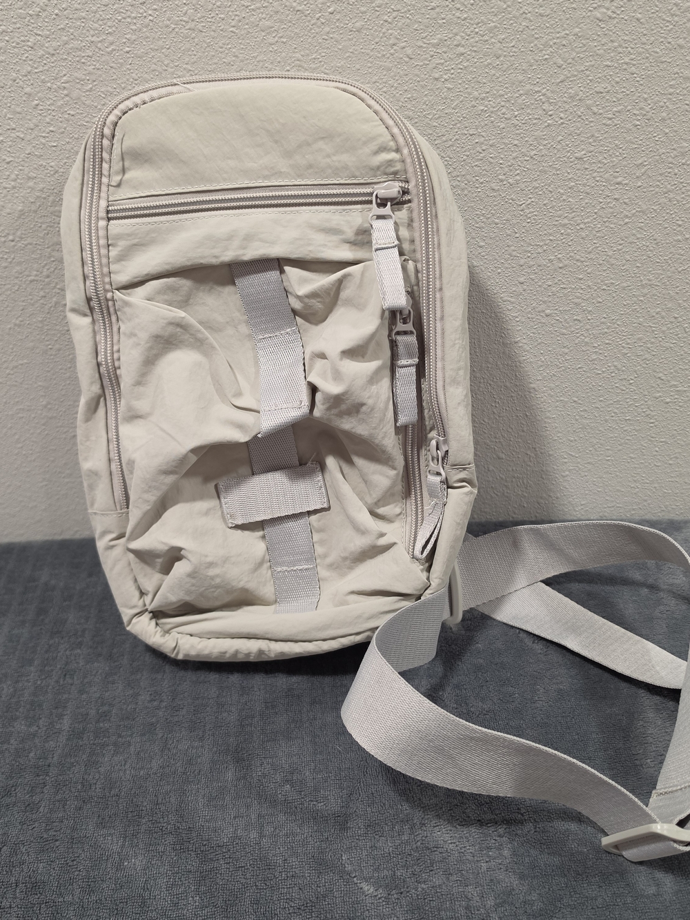 Light Gray Sling Bag